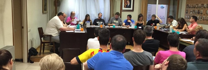 Durant el ple municipal a Navàs el passat 27 juliol de 2015